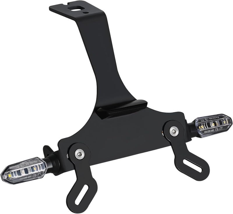 janice Rear Short Tail Tidy Fender Eliminator LED Turn Signal Compatible with 1098 848 1198/848 2008 2009 2010/848 EVO 2011 2012 2013/1098 2007 2008/1198 2009 2010 2011 (Clear) - Image 2